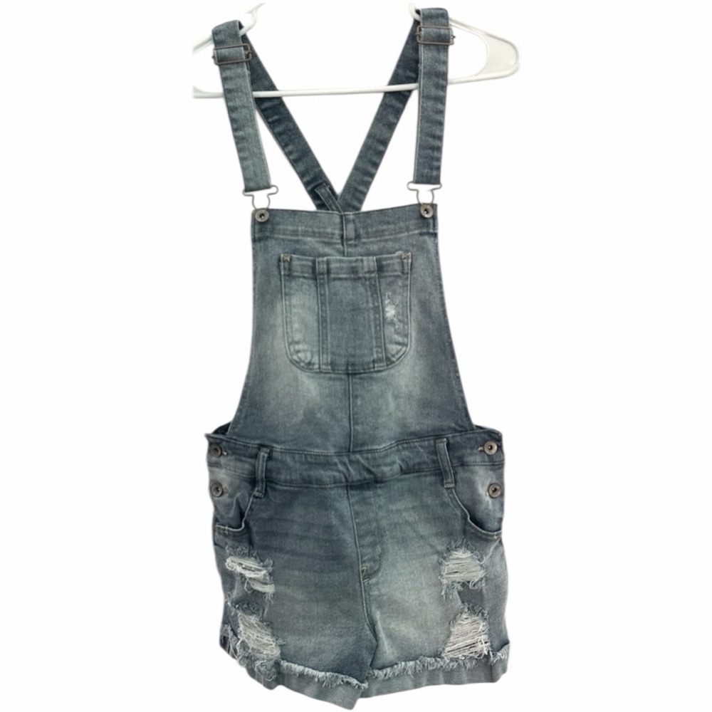 Wallflower Women’s Junior’s Denim Bib Overalls - Size Medium - New Without Tags
